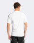 Adidas Football Tiro 24 t-shirt in white Черно-белый, L - фото #3