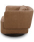 Фото #3 товара Rosecrans 36" Fabric Accent Swivel Chair, Created for Macy's