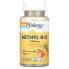 Фото #1 товара Витамины группы B SOLARAY Метил B-12, Лимонный малиновый вкус, 5 000 мкг, 60 леденцов