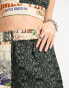 Фото #4 товара Reclaimed Vintage co-ord shorts in postcard print