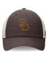 Фото #3 товара Men's Brown San Diego Padres Cooperstown Collection Rewind Club Trucker Adjustable Hat