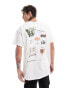 Фото #1 товара ASOS DESIGN oversized t-shirt with furniture back print in white