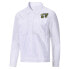 Фото #3 товара Puma Nyc Wind Trucker Button Up Jacket Mens White Casual Athletic Outerwear 5864