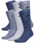 ფოტო #1 პროდუქტის Men's 6-pk.Athletic Cushioned Crew Socks