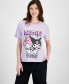 Фото #1 товара Juniors' My Melody & Kuromi Besties Graphic T-Shirt