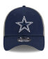 Фото #3 товара Men's Navy, Graphite Dallas Cowboys Retro Joe Main Neo 39THIRTY Flex Hat