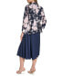 Фото #2 товара Women's 2-Pc. Floral-Print Jacket & Dress Set