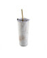 24 oz Insulated Straw Tumblers Set, 2 Piece