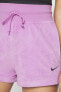 Фото #2 товара Спортивные шорты Nike French Terry Фиолетовые для женщин