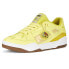 Фото #2 товара Puma Slipstream X Sb Graphic Lace Up Mens Yellow Sneakers Casual Shoes 39118101