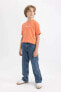 Erkek Çocuk T-shirt B6165a8/og603 Coral