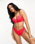 Фото #1 товара Ann Summers riviera high waist bikini bottom in red