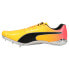 Фото #3 товара Puma Evospeed Electric 13 Track And Field Mens Yellow Sneakers Athletic Shoes 3