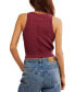 ფოტო #2 პროდუქტის Women's Cotton Cropped High-Neck Tank