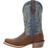 Фото #3 товара Durango Rebel Pro Square Toe Cowboy Mens Blue, Brown Casual Boots DDB0356