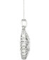 ფოტო #6 პროდუქტის Diamond Filigree 18" Pendant Necklace (1/3 ct. t.w.) in 10k White Gold