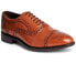 ფოტო #1 პროდუქტის Men's Ford Quarter Brogue Oxford Rubber Sole Lace-Up Dress Shoe