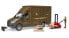 Фото #1 товара Игрушечный транспорт Bruder MB Sprinter UPS с водителем и аксессуарами