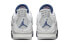 Фото #4 товара Jordan Air Jordan 4 "Midnight Navy" 减震防滑耐磨 中帮 复古篮球鞋 GS 午夜蓝 / Кроссовки Jordan Air Jordan 408452-140