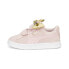 Puma Suede Classic Light Flex Bow V Slip On Toddler Girls Pink Sneakers Casual