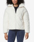 Women's Faux Fur Quilted Puffer Jacket