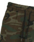 Фото #4 товара Men's Camo Printed French Terry Shorts, Pack of 3