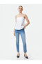 Фото #1 товара Slim Fit Kot Pantolon Esnek Standart Bel - Eve Slim Jeans