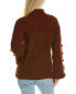 Rebecca Taylor Bauble Turtleneck Wool-Blend Sweater Women's