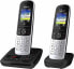 Panasonic KX-TGH722 - DECT telephone - Wireless handset - Speakerphone - 200 entries - Caller ID - Black