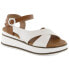 Фото #1 товара Vinceza W JAN303 white wedge sandals