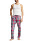 Фото #3 товара Men's Printed Woven Pajama Pants
