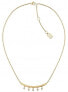Elegant gold-plated necklace with pendant TH2780229