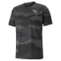 Puma Printed Crew Neck Short Sleeve Training T-Shirt Mens Size S Casual Tops 52