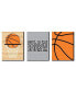 Фото #1 товара Nothin' but Net - Basketball - Sports Wall Art Decor - 7.5 x 10 inches 3 Prints