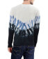 Фото #2 товара Men's Arrow Tie Dye Crew Neck Sweater