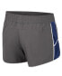 Фото #4 товара Women's Gray Penn State Nittany Lions Pull The Switch Running Shorts