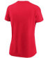 ფოტო #3 პროდუქტის Women's Red Atlanta Falcons Logo Essential T-shirt