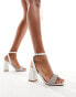 Фото #6 товара Be Mine Bridal Ada heeled sandals in ivory