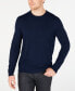 Фото #1 товара Men's Solid Crewneck Sweater, Created for Macy's