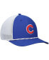 ფოტო #4 პროდუქტის Men's '47 Royal and White Chicago Cubs Burden Trucker Snapback Hat