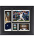 Фото #1 товара Kyle Seager Seattle Mariners Framed 15" x 17" Player Collage with a Piece of Game-Used Ball
