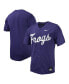 Men's Purple TCU Horned Frogs Replica Full-Button Baseball Jersey