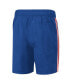 ფოტო #5 პროდუქტის Men's Royal, Red Philadelphia 76ers Sand Beach Volley Swim Shorts