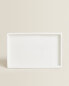 Фото #3 товара White earthenware bathroom tray