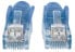 Фото #3 товара Intellinet Network Patch Cable - Cat6 - 20m - Blue - CCA - U/UTP - PVC - RJ45 - Gold Plated Contacts - Snagless - Booted - Lifetime Warranty - Polybag - 20 m - Cat6 - U/UTP (UTP) - RJ-45 - RJ-45