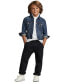 ფოტო #5 პროდუქტის Toddler and Little Boys Cropped Cotton Twill Pants