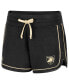 Women's Black Army Black Knights Lil Sebastian Tri-Blend Shorts