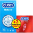 Фото #1 товара Презервативы натуральные Pack Natural 12 штук и чувствительные мягкие 3 штуки Durex