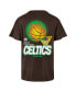 Фото #2 товара 47 Brand Men's Brown Boston Celtics Vintage-like Tubular Dagger Tradition Premium T-Shirt