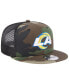 Фото #4 товара Men's Camo Los Angeles Rams Classic Trucker 9FIFTY Snapback Hat